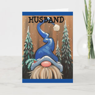 CARTES POUR FÊTES ANNUELLES SORTEZ LE MARI "MISTLETOE FOR CHRISTMAS"