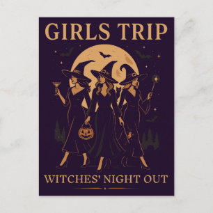 Cartes Pour Fêtes Annuelles Sortie de la nuit des sorcières