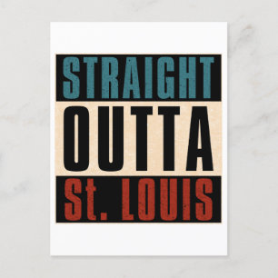 Cartes Pour Fêtes Annuelles Sortie droite St. Louis Missouri MO