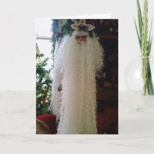CARTES POUR FÊTES ANNUELLES SOUHAITE TANT QUE PÈRE NOËL