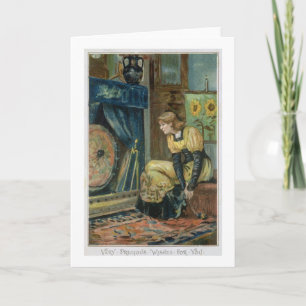 Cartes Pour Fêtes Annuelles Souhaite très de façon précieuse vous, Noël