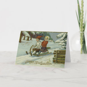 Cartes Pour Fêtes Annuelles Souhaitez Joyeux Jour De Fêtes Boules De Neige Déc