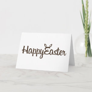 CARTES POUR FÊTES ANNUELLES **SOUHAITEZ QUE VOUS ÉTIEZ ICI** À "EASTER"