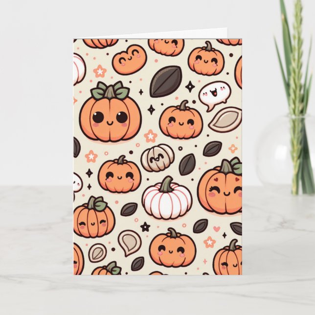 Cartes Pour Fêtes Annuelles Souhaitez-vous une joyeuse nostalgie d'Halloween (Devant)