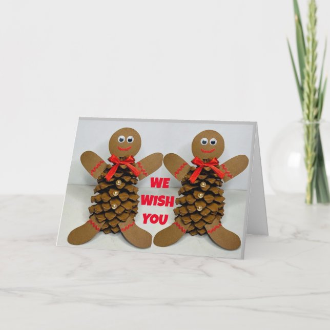 CARTES POUR FÊTES ANNUELLES * SOUHAITS DOUCES* À MON SUCRE À NOËL (Devant)