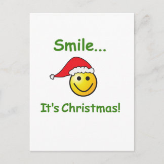 CARTES POUR FÊTES ANNUELLES SOURIRE...C'EST NOËL !