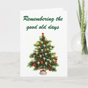 CARTES POUR FÊTES ANNUELLES SOUVENIRS DE NOËL ANCIENS JOURS & BONNES AMIES
