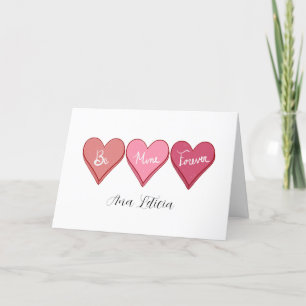 Cartes Pour Fêtes Annuelles Soyez à moi pour la Saint-Valentin