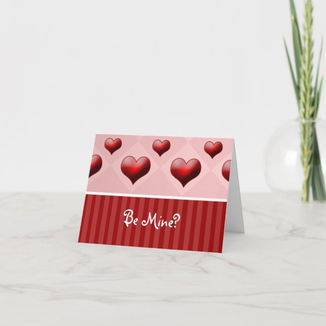 Cartes Pour Fêtes Annuelles Soyez le mien (Devant)