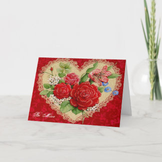 Cartes Pour Fêtes Annuelles Soyez le mien pour la Saint-Valentin