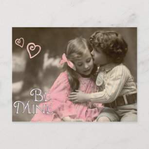 Cartes Pour Fêtes Annuelles Soyez le mien Sweet Vintage Valentine