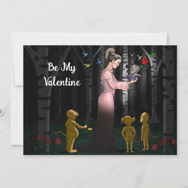 Cartes Pour Fêtes Annuelles Soyez ma princesse Valentine (Devant)