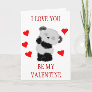 CARTES POUR FÊTES ANNUELLES SOYEZ MA VALENTINE