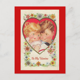 Cartes Pour Fêtes Annuelles Soyez mes enfants Valentine