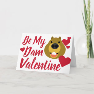 Cartes Pour Fêtes Annuelles Soyez mon barrage Valentine