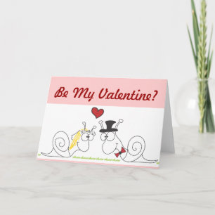 Cartes Pour Fêtes Annuelles Soyez mon Valentine ?