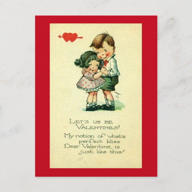 Cartes Pour Fêtes Annuelles Soyons Valentines (Devant)