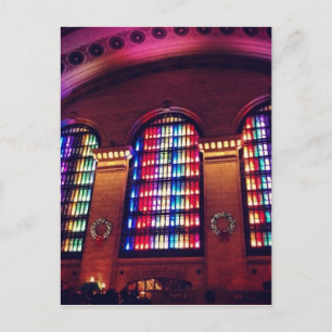 Cartes Pour Fêtes Annuelles Spectacle de Noël à Grand Central Station, NYC