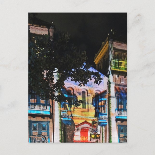 Cartes Pour Fêtes Annuelles Spectacle de Noël à Medellin en Colombie (Devant)