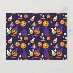 Cartes Pour Fêtes Annuelles Spectacle éffrayant : L'Esprit d'Halloween