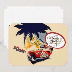 Cartes Pour Fêtes Annuelles Speed Demon Anniversaire