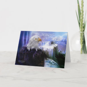 Cartes Pour Fêtes Annuelles Spirit Of The Eagle Holiday Greeting Card