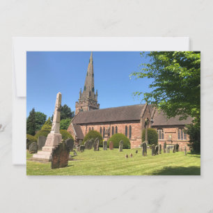 Cartes Pour Fêtes Annuelles St Benedict Biscop Church Wombourne Staffordshire