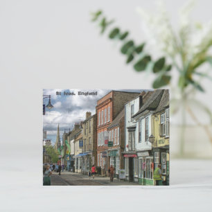 Cartes Pour Fêtes Annuelles St Ives, Angleterre Ville Carré