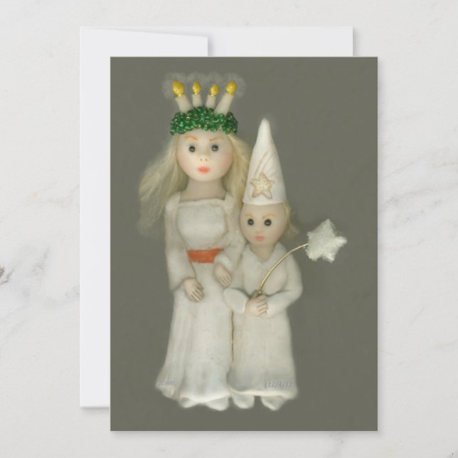 Cartes Pour Fêtes Annuelles St. Lucia Day Starboy 2011 JL Biel (Devant)