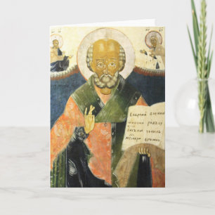 Cartes Pour Fêtes Annuelles St. Nicholas