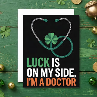 Cartes Pour Fêtes Annuelles St Patrick’s Day Card for Doctor