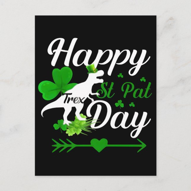 Cartes Pour Fêtes Annuelles St. Patricks Day 2026: Kiss Me I’m Irish, Emerald (Devant)
