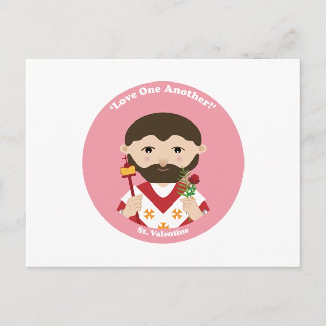 Cartes Pour Fêtes Annuelles St. Valentine (Devant)