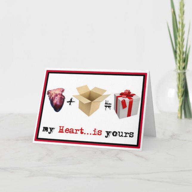 Cartes Pour Fêtes Annuelles Stalker Cards - Heart in a box (Devant)