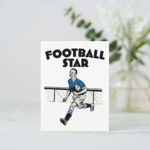 Cartes Pour Fêtes Annuelles Star du Football