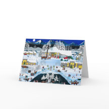 Station de vacances noire de butte