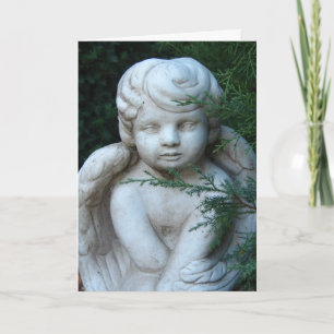 Cartes Pour Fêtes Annuelles Statue d'ange, Joyeux Noël
