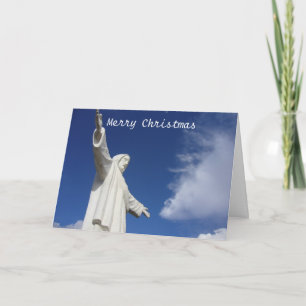 Cartes Pour Fêtes Annuelles statue de noël de cusco