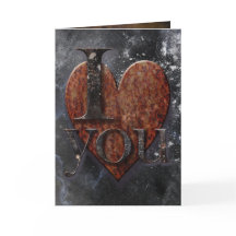 Steampunk Je t'aime Valentine
