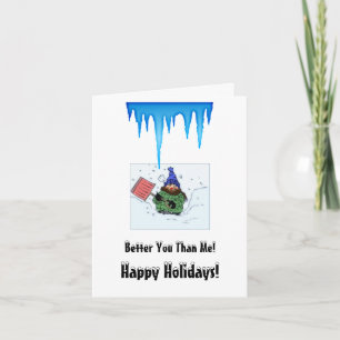 Cartes Pour Fêtes Annuelles Stick It Christmas Card