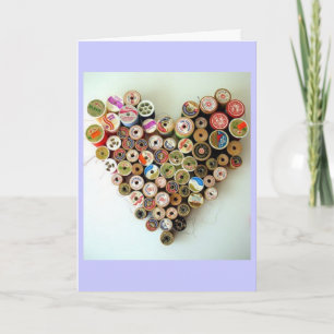 CARTES POUR FÊTES ANNUELLES STITCH BY STITCH NOUS SOMMES UNE VALENTINE PARFAIT