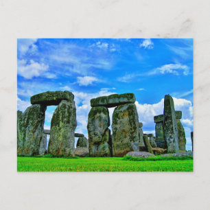 Cartes Pour Fêtes Annuelles Stonehenge, Wiltshire, Angleterre, Pierres préhist