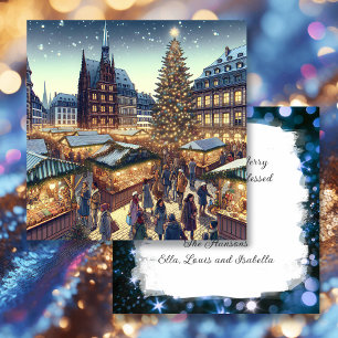 Cartes Pour Fêtes Annuelles Strasbourg, France   Noël personnalisé