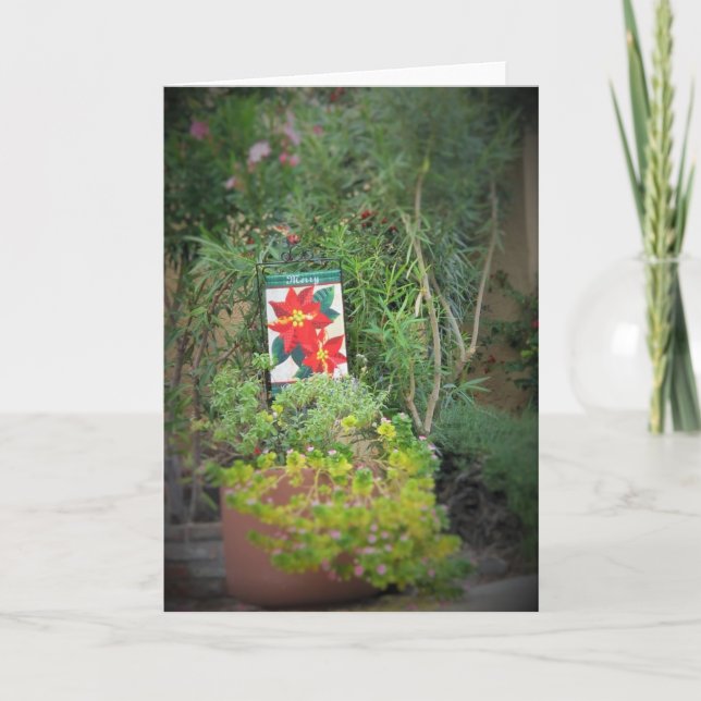 Cartes Pour Fêtes Annuelles Style Arizona de Noël ! (Devant)