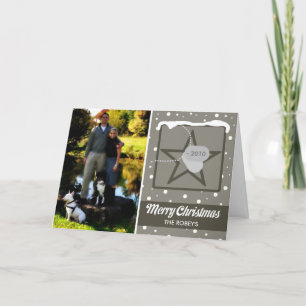 Cartes Pour Fêtes Annuelles Style d'armée de Joyeux Noël