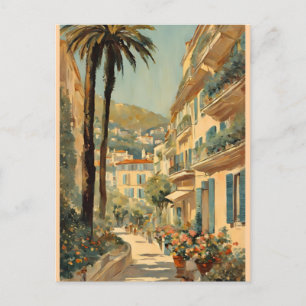 Cartes Pour Fêtes Annuelles Style vintage Cannes Français Aquarelle
