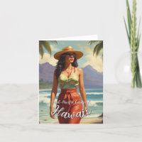 Style vintage Hawaiian Travel Honolulu Mid-Pacific