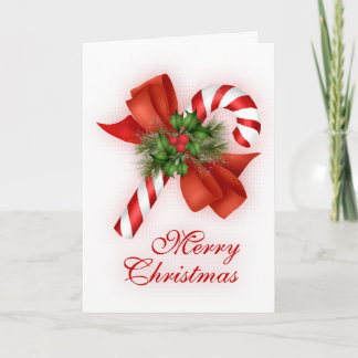 Cartes Pour Fêtes Annuelles Sucre de canne de Noël