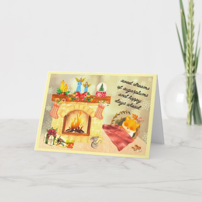 Cartes Pour Fêtes Annuelles Sugar Plum Dreams Holiday Card (Devant)
