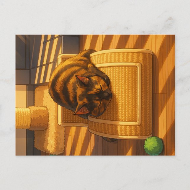 Cartes Pour Fêtes Annuelles Suki's Sunny Nap (Devant)